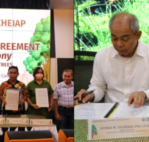 DENR, CHED ENTERS MOU FOR A 1MILLION MALUNGGAY PLANT GROWING PROJECT