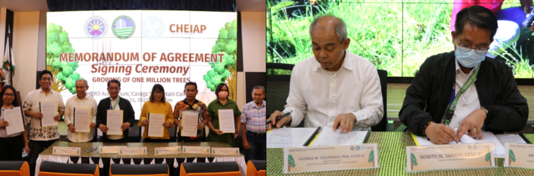 DENR, CHED ENTERS MOU FOR…