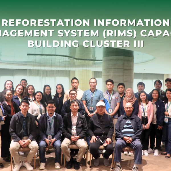 CAPACITY BUILDING ON REFORESTATION INFORMATION MANAGEMENT SYSTEM (RIMS) CLUSTER 3 | 20-23 OCTOBER, 2024